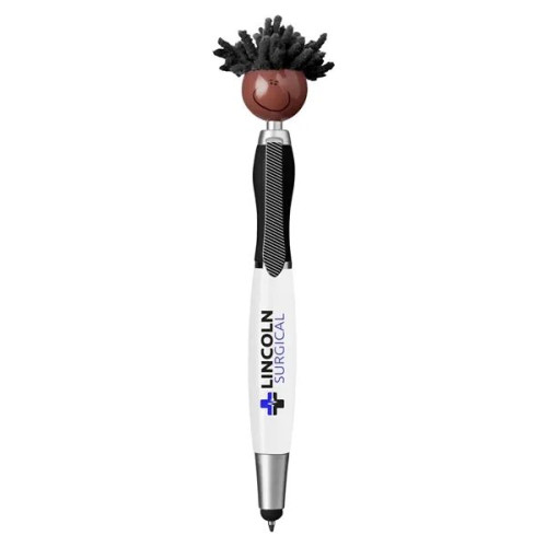 MopToppers. Multicultural Screen Cleaner With Stylus Pen.