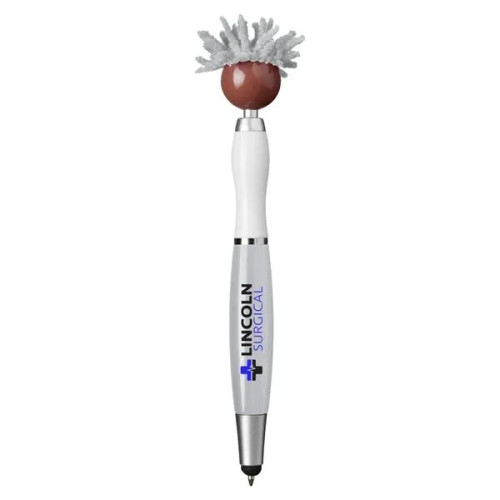 MopToppers. Multicultural Screen Cleaner With Stylus Pen.