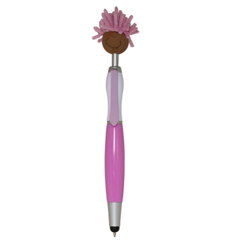 MopToppers. Multicultural Screen Cleaner With Stylus Pen.