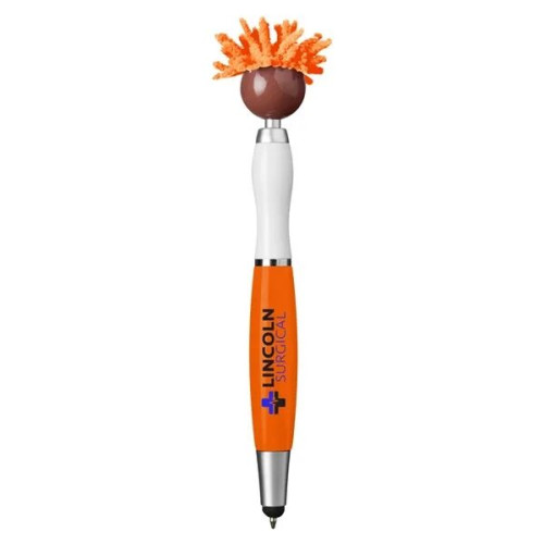 MopToppers. Multicultural Screen Cleaner With Stylus Pen.