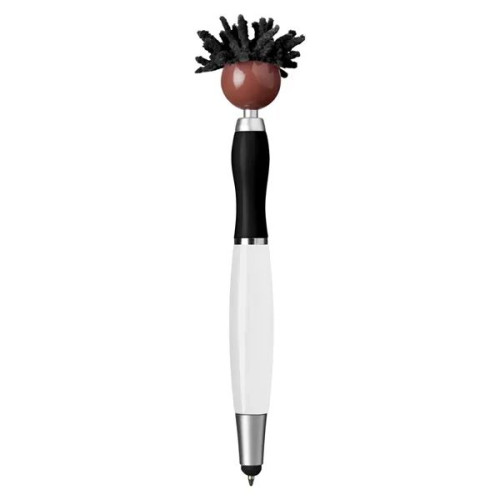 MopToppers. Multicultural Screen Cleaner With Stylus Pen.