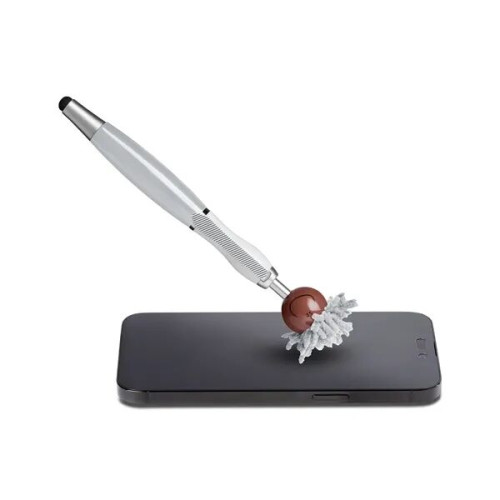 MopToppers. Multicultural Screen Cleaner With Stylus Pen.