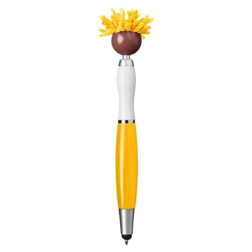 MopToppers. Multicultural Screen Cleaner With Stylus Pen.