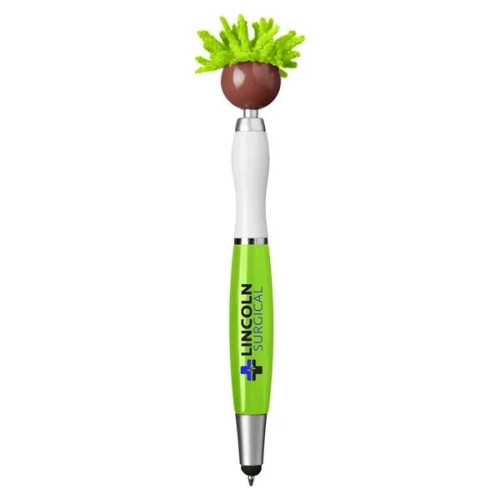 MopToppers. Multicultural Screen Cleaner With Stylus Pen.