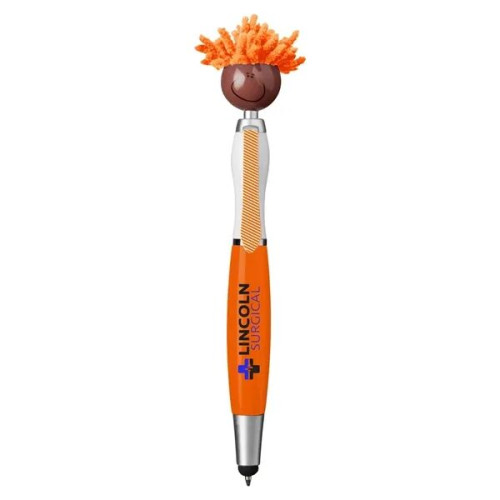 MopToppers. Multicultural Screen Cleaner With Stylus Pen.
