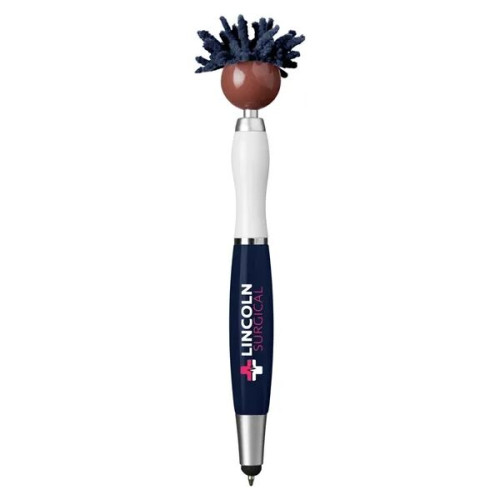 MopToppers. Multicultural Screen Cleaner With Stylus Pen.