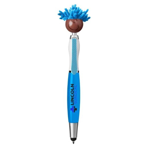 MopToppers. Multicultural Screen Cleaner With Stylus Pen.