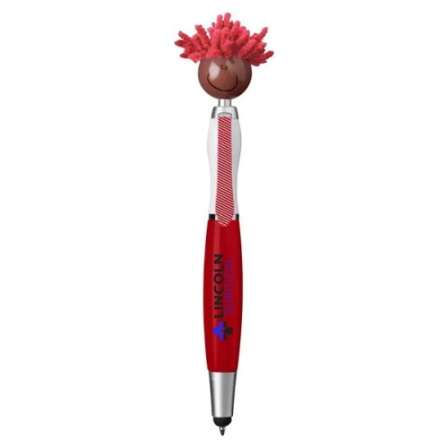 MopToppers. Multicultural Screen Cleaner With Stylus Pen.