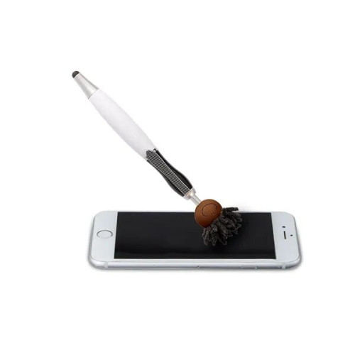 MopToppers. Multicultural Screen Cleaner With Stylus Pen.