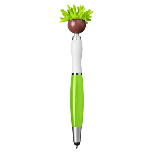 MopToppers. Multicultural Screen Cleaner With Stylus Pen.
