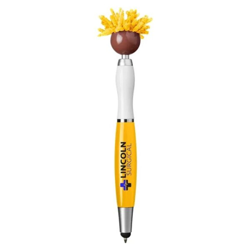 MopToppers. Multicultural Screen Cleaner With Stylus Pen.