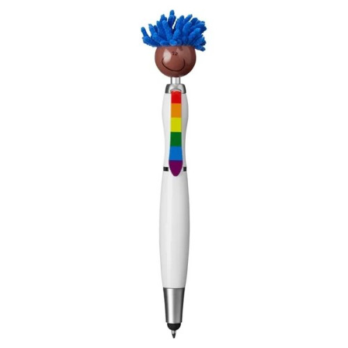 MopToppers. Multicultural Screen Cleaner With Stylus Pen.