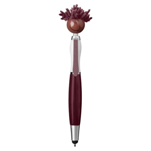 MopToppers. Multicultural Screen Cleaner With Stylus Pen.
