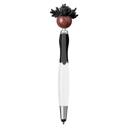 MopToppers. Multicultural Screen Cleaner With Stylus Pen.
