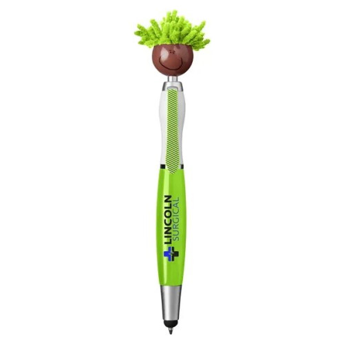 MopToppers. Multicultural Screen Cleaner With Stylus Pen.