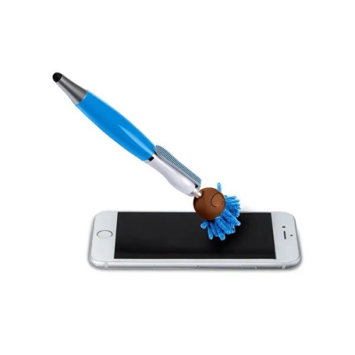 MopToppers. Multicultural Screen Cleaner With Stylus Pen.