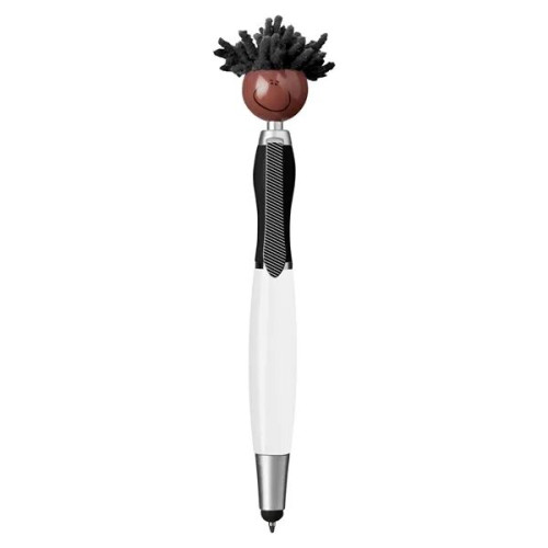 MopToppers. Multicultural Screen Cleaner With Stylus Pen.