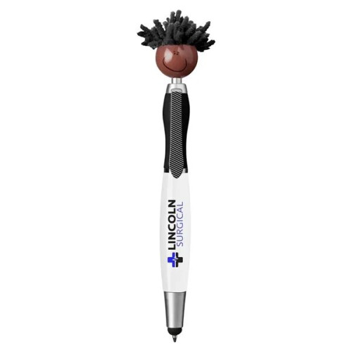 MopToppers. Multicultural Screen Cleaner With Stylus Pen.