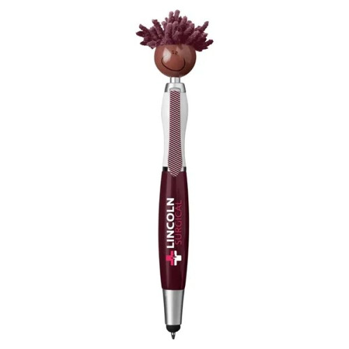 MopToppers. Multicultural Screen Cleaner With Stylus Pen.