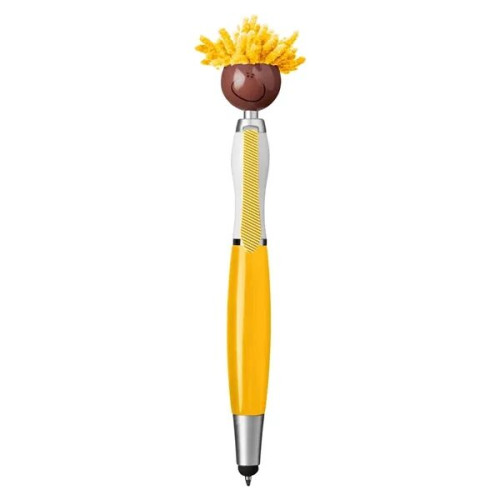 MopToppers. Multicultural Screen Cleaner With Stylus Pen.