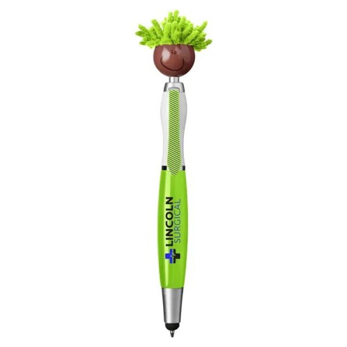 MopToppers. Multicultural Screen Cleaner With Stylus Pen.