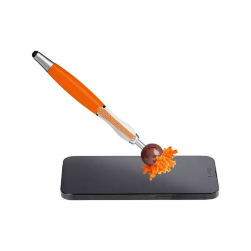 MopToppers. Multicultural Screen Cleaner With Stylus Pen.