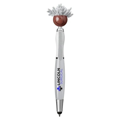 MopToppers. Multicultural Screen Cleaner With Stylus Pen.