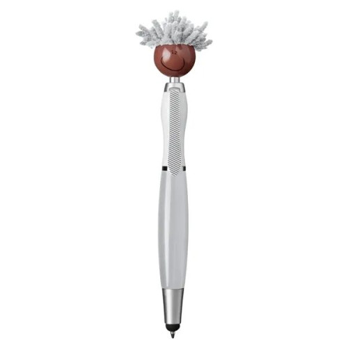 MopToppers. Multicultural Screen Cleaner With Stylus Pen.