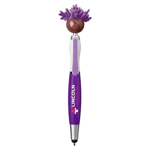 MopToppers. Multicultural Screen Cleaner With Stylus Pen.