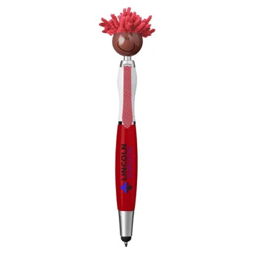 MopToppers. Multicultural Screen Cleaner With Stylus Pen.