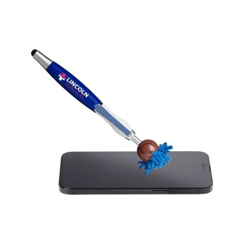 MopToppers. Multicultural Screen Cleaner With Stylus Pen.