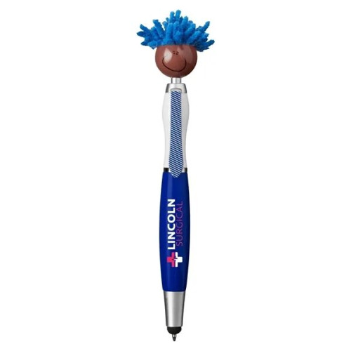 MopToppers. Multicultural Screen Cleaner With Stylus Pen.