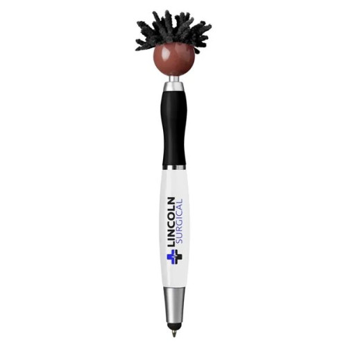 MopToppers. Multicultural Screen Cleaner With Stylus Pen.
