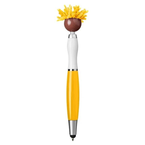 MopToppers. Multicultural Screen Cleaner With Stylus Pen.