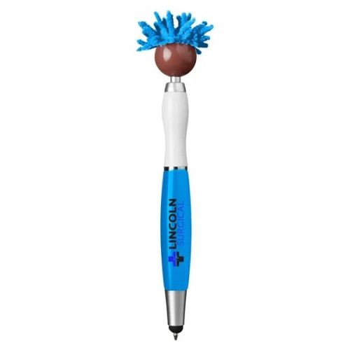 MopToppers. Multicultural Screen Cleaner With Stylus Pen.