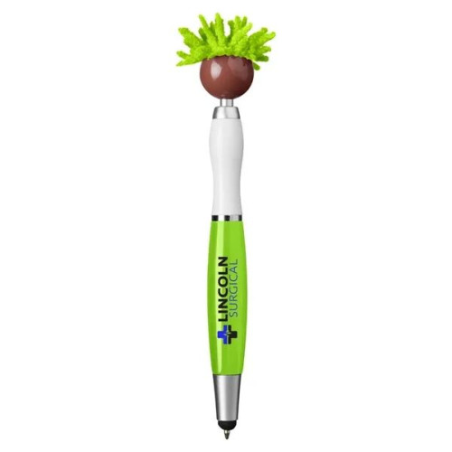 MopToppers. Multicultural Screen Cleaner With Stylus Pen.