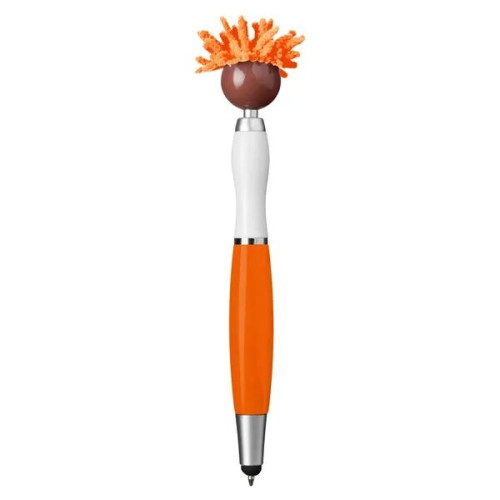 MopToppers. Multicultural Screen Cleaner With Stylus Pen.