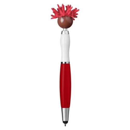 MopToppers. Multicultural Screen Cleaner With Stylus Pen.