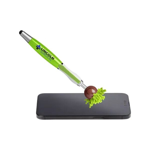 MopToppers. Multicultural Screen Cleaner With Stylus Pen.
