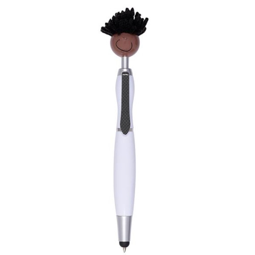 MopToppers. Multicultural Screen Cleaner With Stylus Pen.