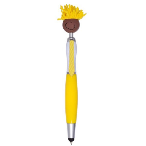 MopToppers. Multicultural Screen Cleaner With Stylus Pen.