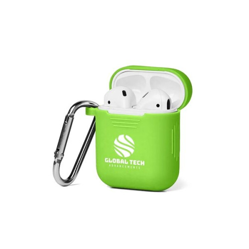 Silicone Earbud Case with Carabiner