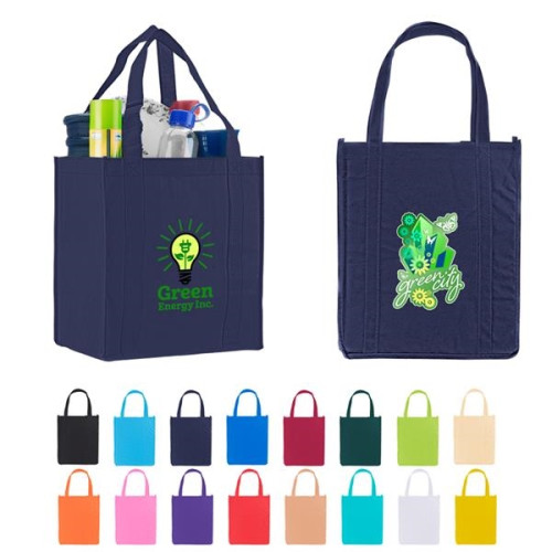 Atlas Non-Woven Grocery Tote Bag.