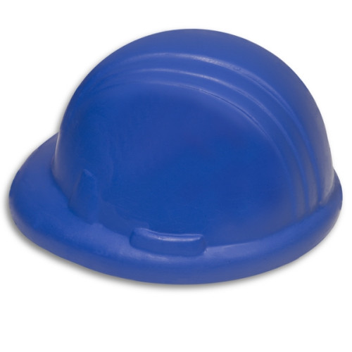 Construction Hard Hat Shape Stress Ball.
