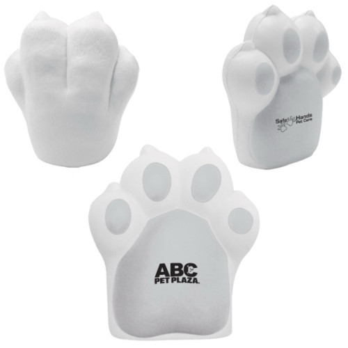 Pet Paw Shaped Stress Ball.