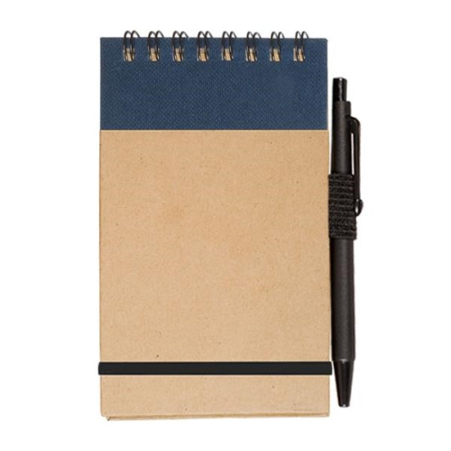 Pocket Note Jotter Notebook & Pen 3" x 5".