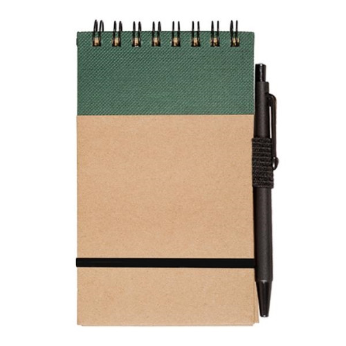 Pocket Note Jotter Notebook & Pen 3" x 5".