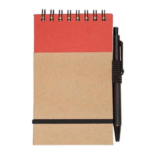 Pocket Note Jotter Notebook & Pen 3" x 5".