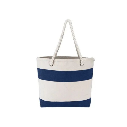 Cotton Resort Tote Bag with Rope Handle.