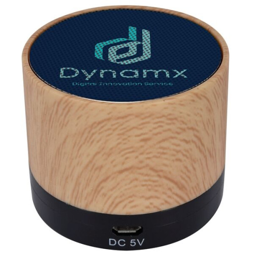 ALLEGRO WOOD GRAIN WIRELESS SPEAKER